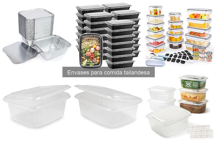 Comparativa de Envases para Comida Tailandesa: Marcas y Precios