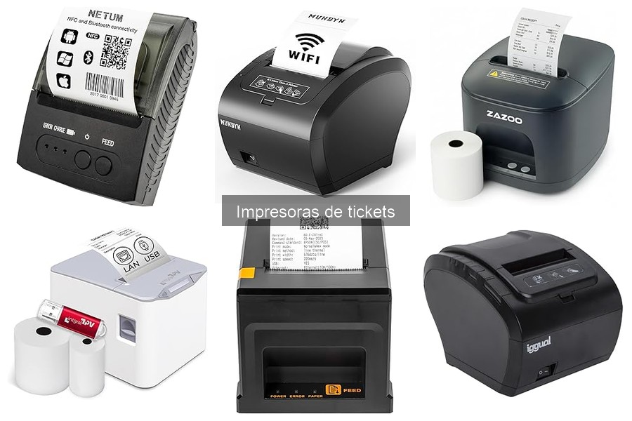 Comparativa de Impresoras de Tickets para Restaurantes