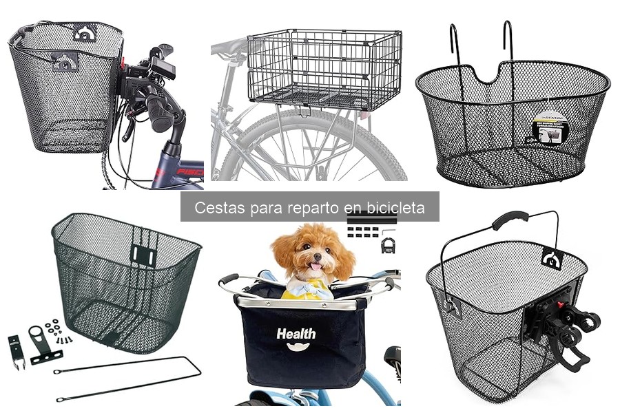 Comparativa de las Mejores Cestas para Reparto en Bicicleta