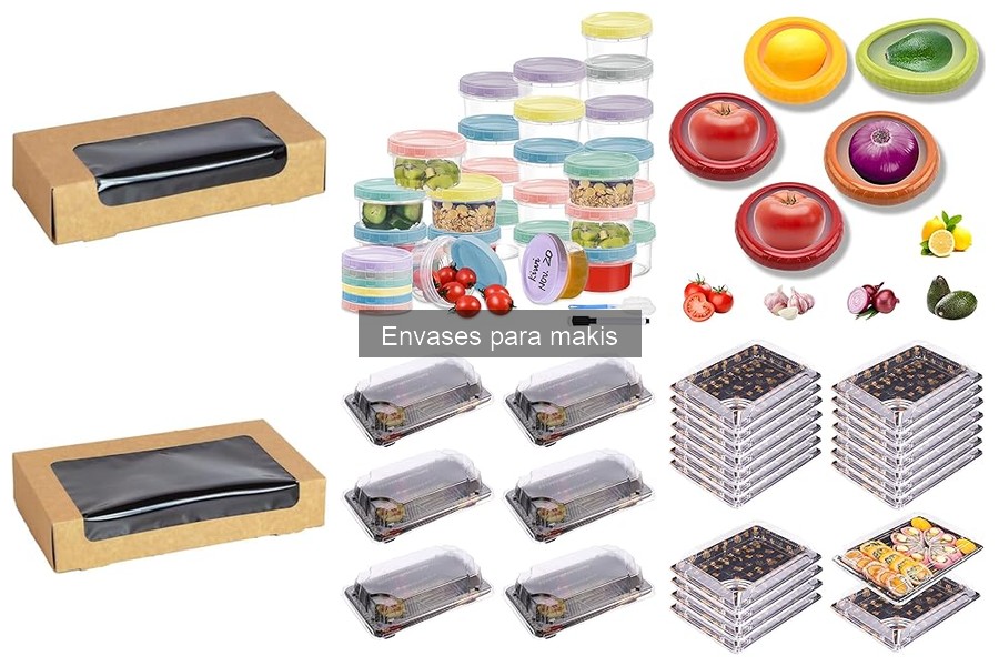 Comparativa de los mejores envases para makis en 2023