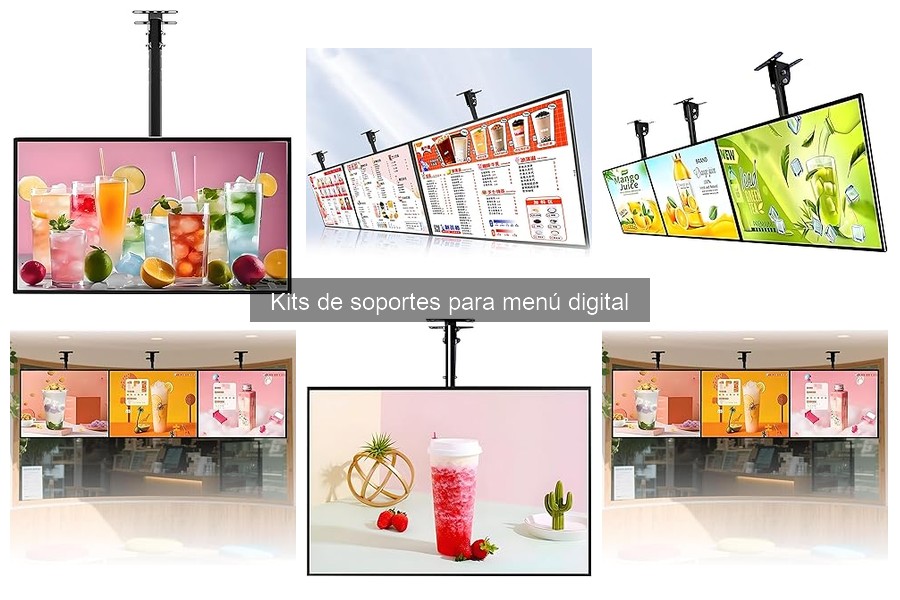 Comparativa de los Mejores Kits de Soportes para Menú Digital 2023