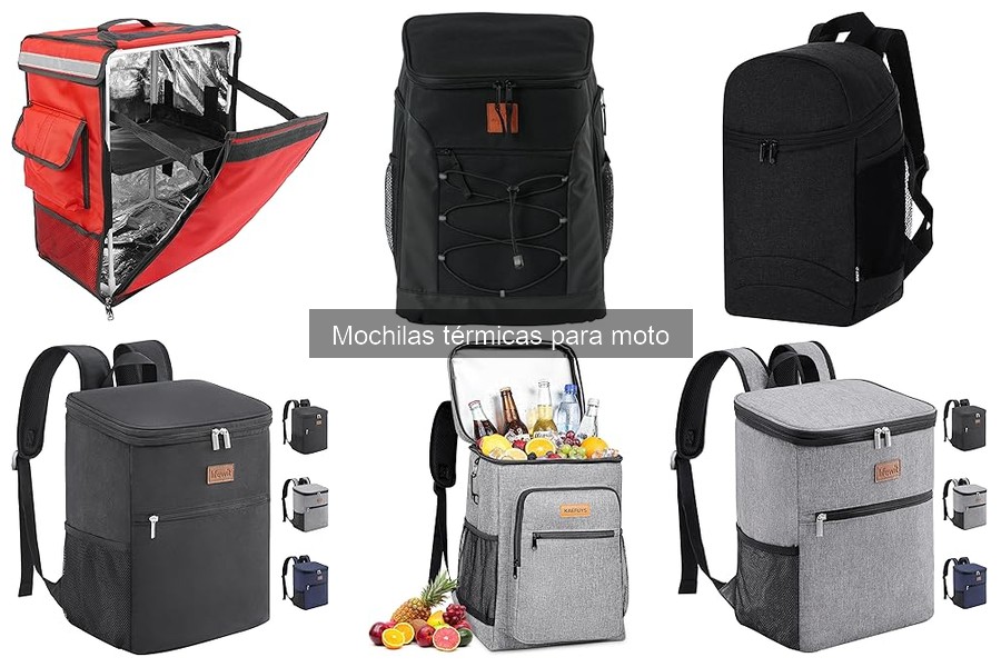 Comparativa de mochilas térmicas para moto: calidad y precio