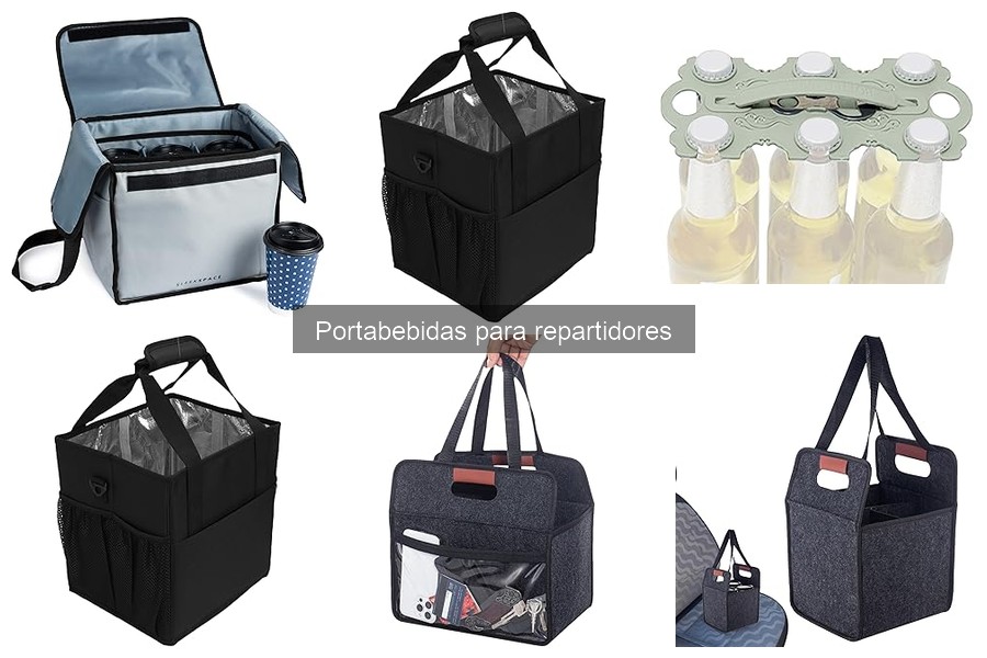 Comparativa de portabebidas para repartidores: calidad y precio