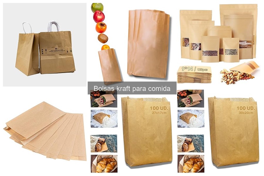 Comparativa de precios de bolsas kraft para comida