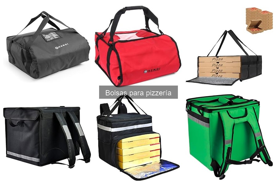 Comparativa de precios de bolsas para pizzería en 2023
