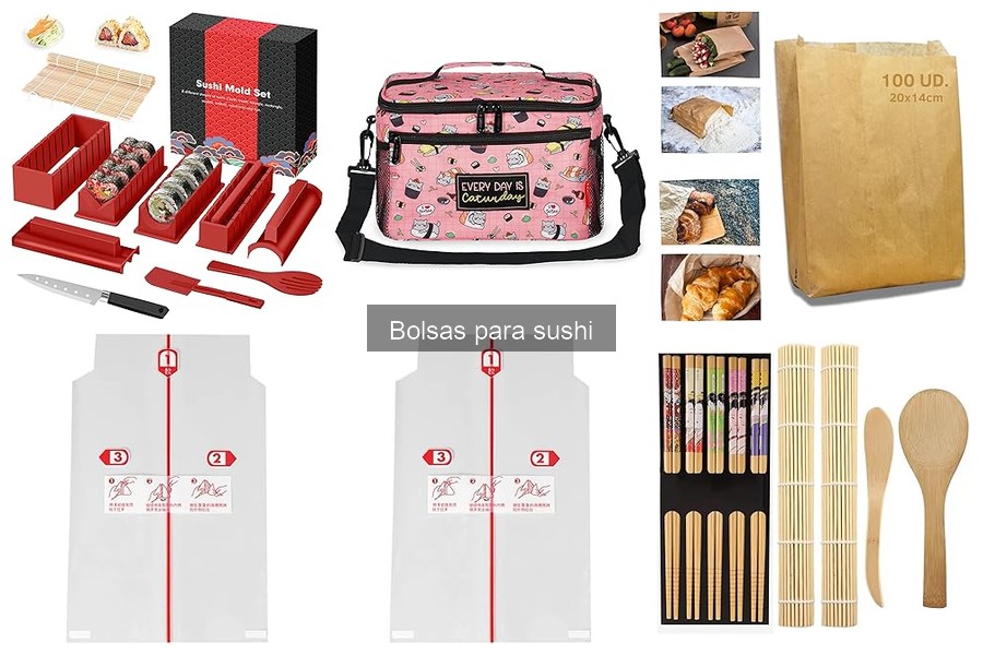 Comparativa de precios de bolsas para sushi en 2023