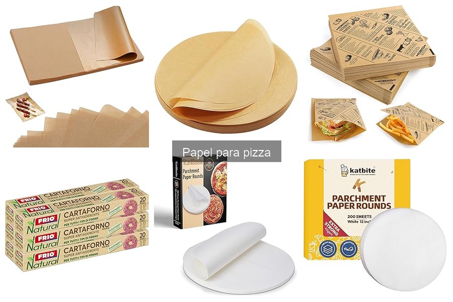 Comparativa de precios de papel para pizza en 2023