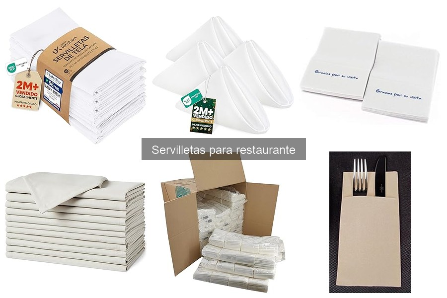Comparativa de servilletas biodegradables para restaurantes