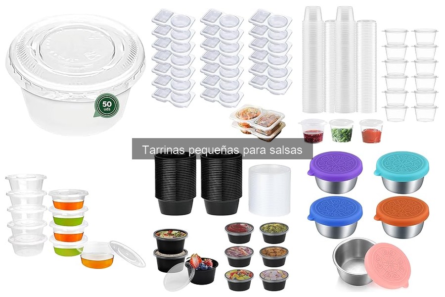 Comparativa de tarrinas pequeñas: plástico vs. cartón