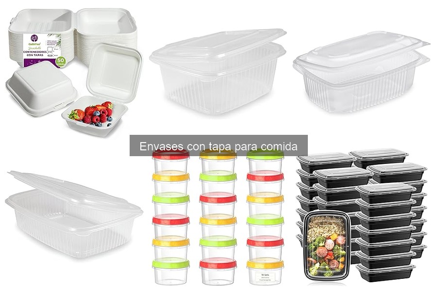 Comparativa: Envases biodegradables vs. plásticos para comida