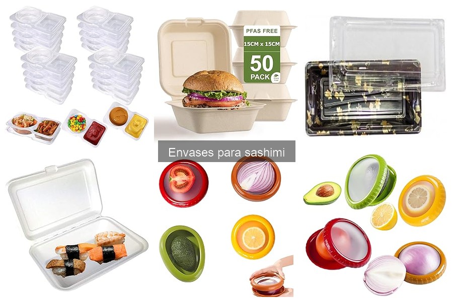 Comparativa: Envases de Plástico vs Biodegradables para Sashimi