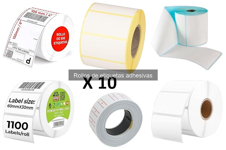 Comparativa: Etiquetas adhesivas de papel vs. plástico