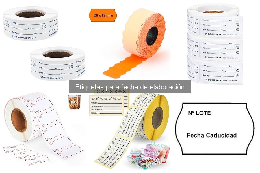 Comparativa: Etiquetas adhesivas vs. impresas para alimentos