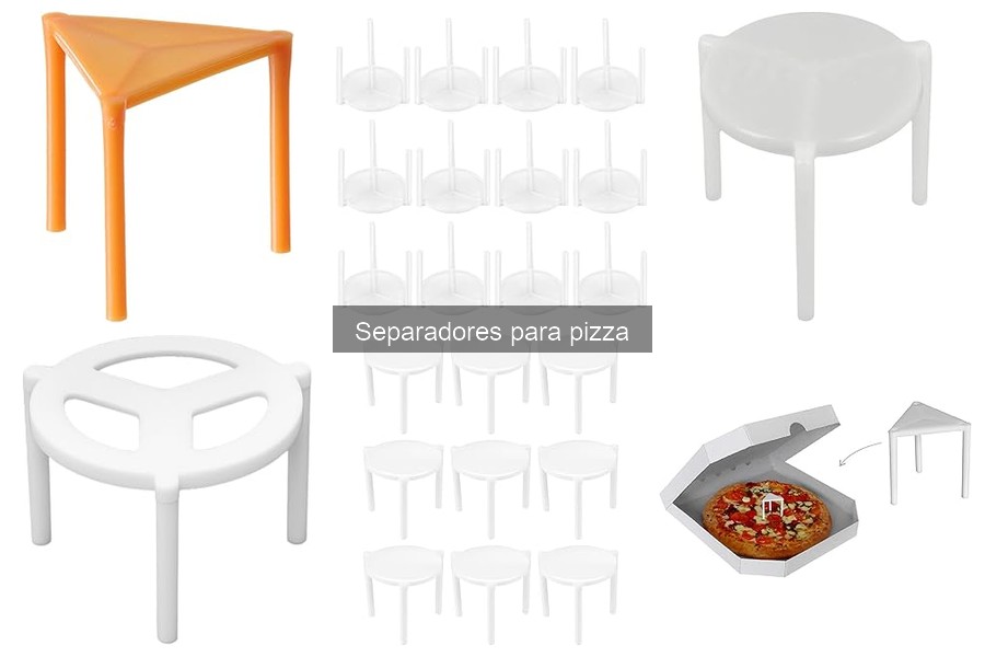 Comparativa: Separadores de Cartón vs Plástico para Pizza