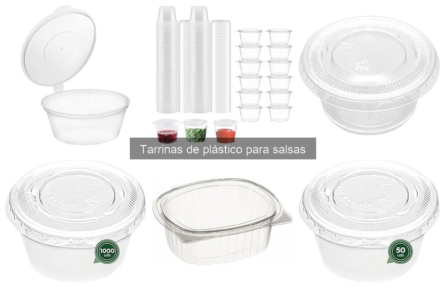 ** Comparativa: Tarrinas de Plástico vs. Cartón para Salsas