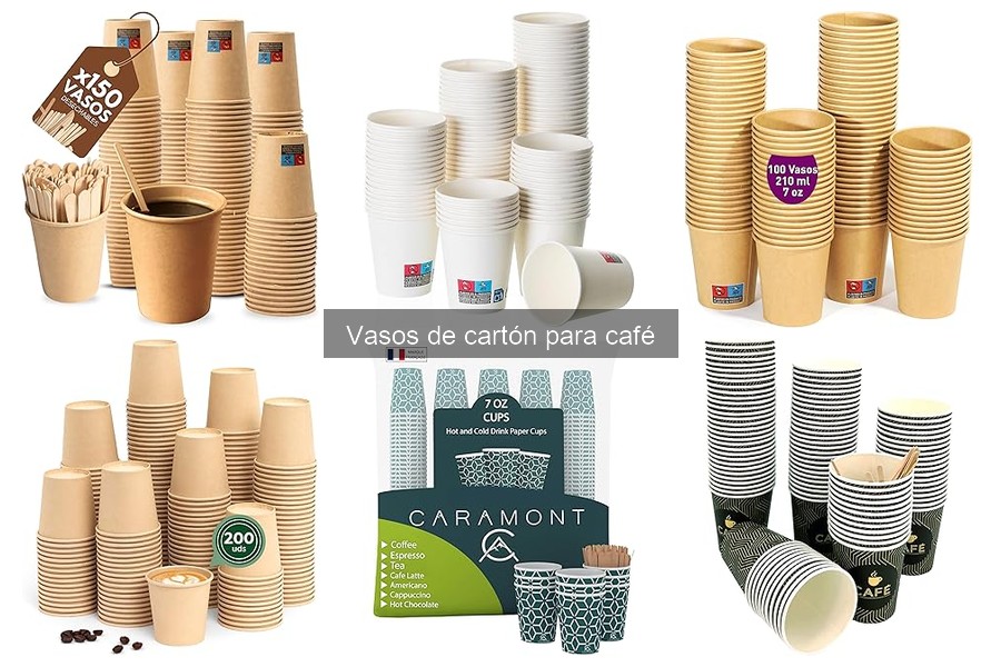 Comparativa: Vasos de cartón vs vasos de plástico para café