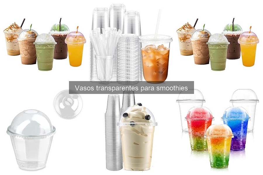 Comparativa: Vasos de Plástico vs. Vasos de Vidrio para Smoothies