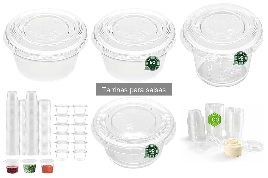 Compra tarrinas para salsas a buen precio: mejores opciones