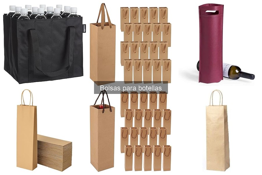 Conoce las bolsas para botellas: características y beneficios