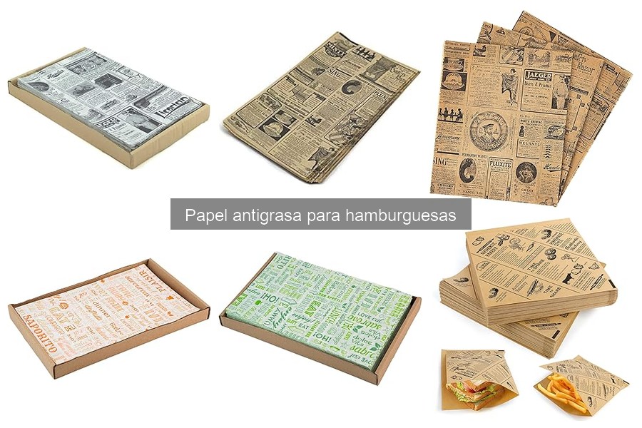 Consejos para almacenar papel antigrasa de hamburguesas