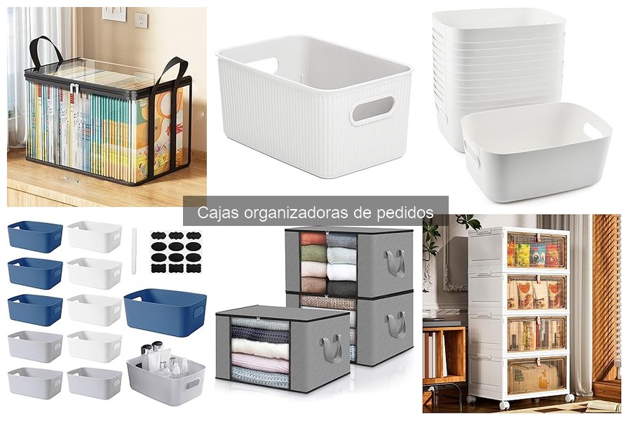Consejos para Limpiar y Mantener Cajas Organizadoras de Pedidos