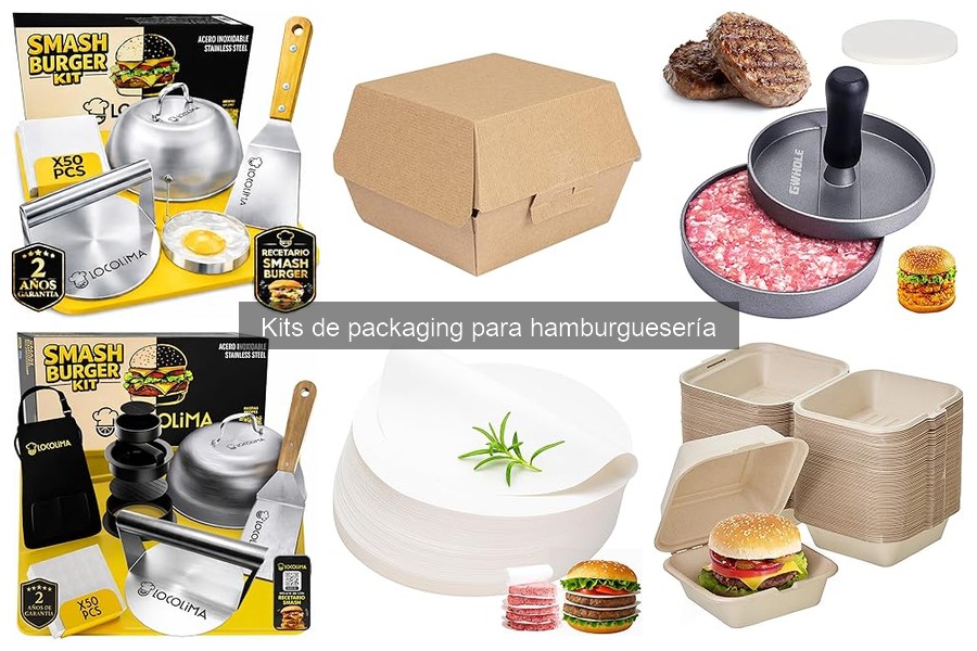 Consideraciones clave para el packaging de hamburguesas a domicilio