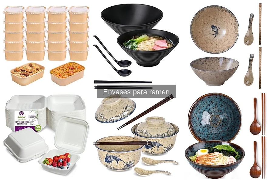 Costos de envases para ramen: precios y ofertas actuales