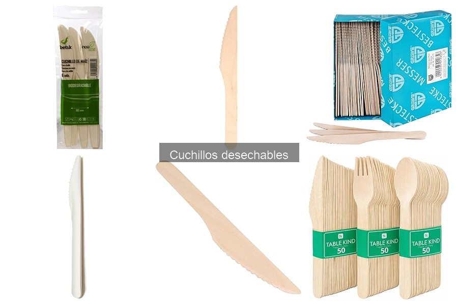 Cuchillos desechables eco-amigables: mejores opciones sostenibles