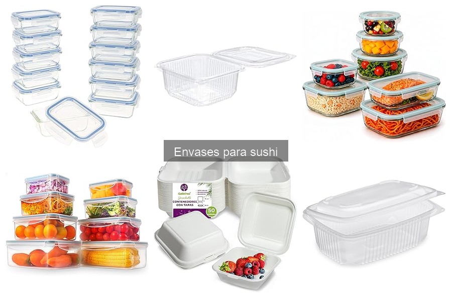 Descubre los Mejores Envases para Sushi y sus Usos