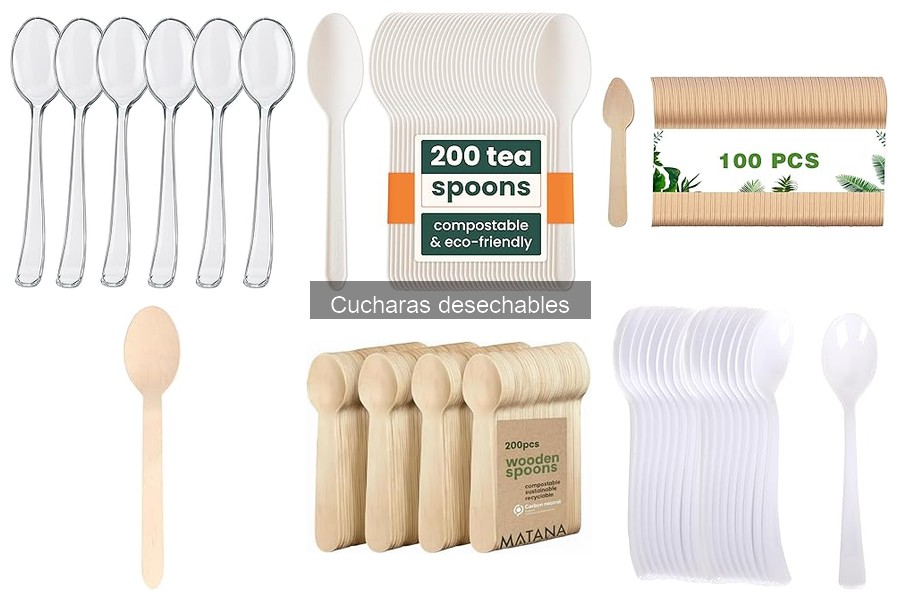 Descubre los tipos de cucharas desechables para restaurantes