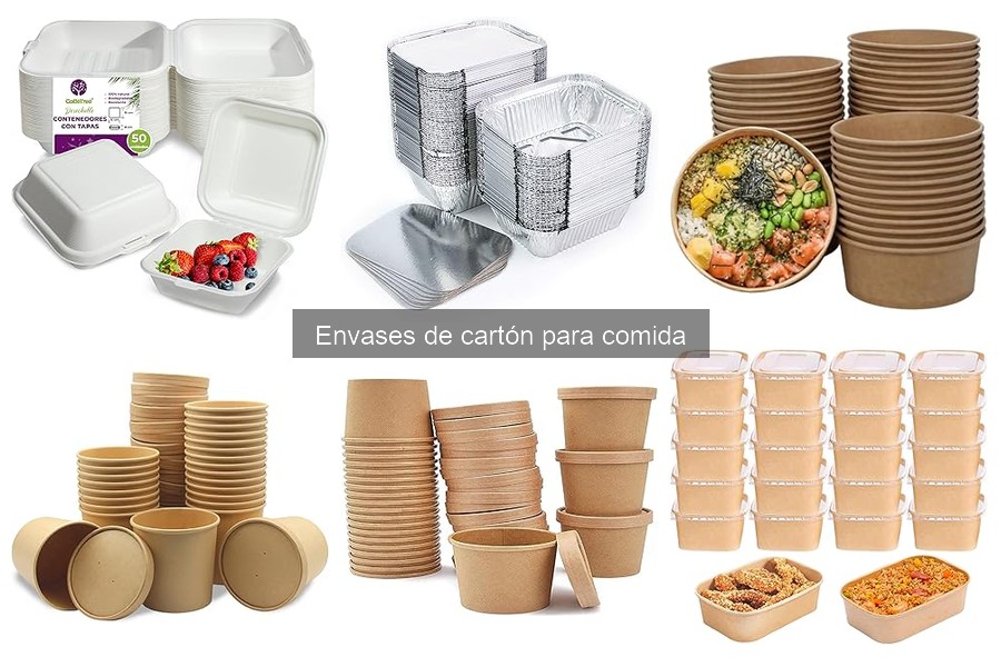 Descubre qué son los envases de cartón para comida