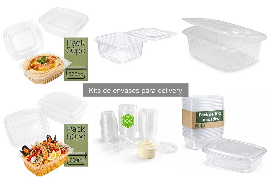 Descubre qué son los kits de envases para delivery