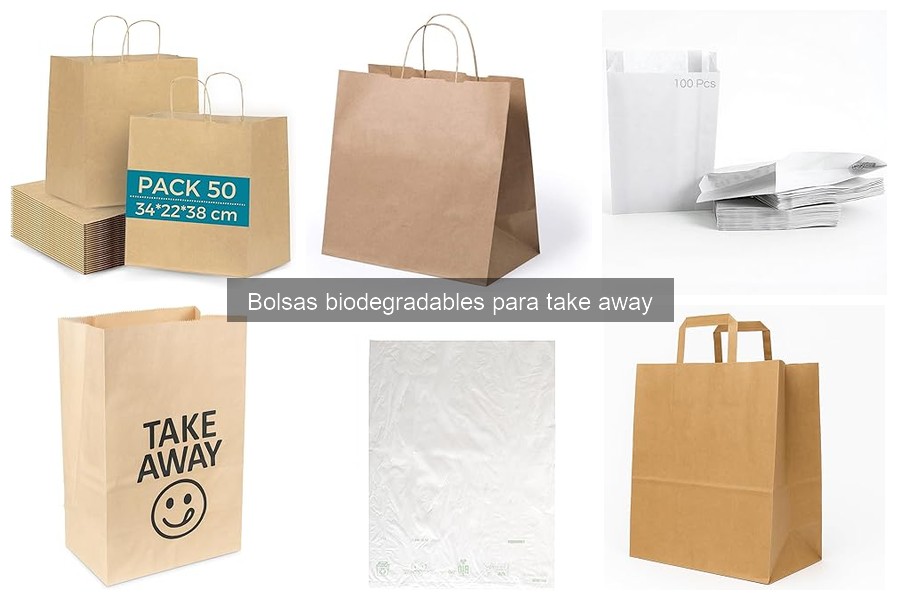 Diferencias entre bolsas biodegradables y de plástico para take away