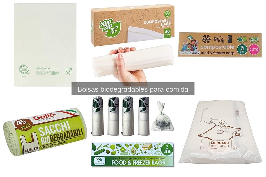** Dónde comprar bolsas biodegradables para comida: mejor precio