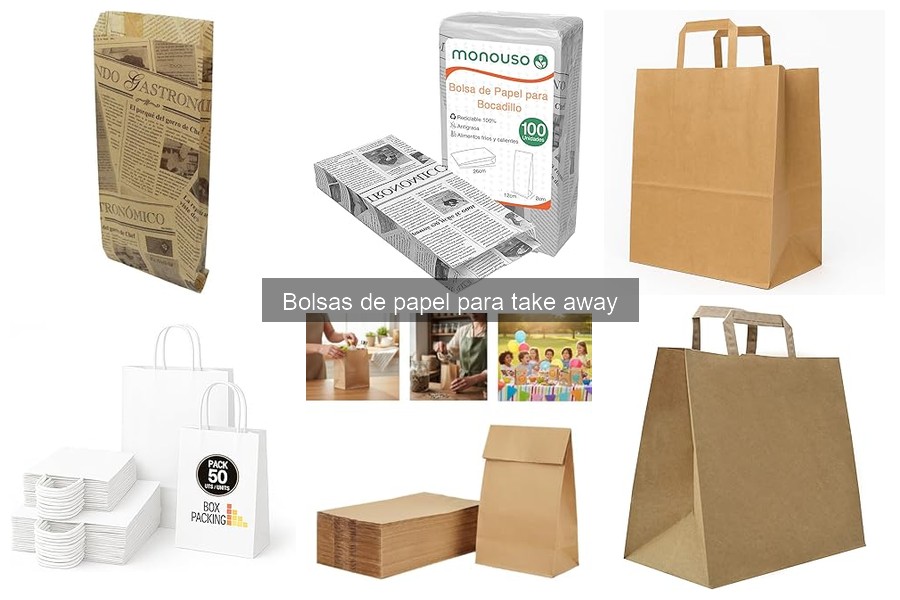 Dónde comprar bolsas de papel para comida para llevar