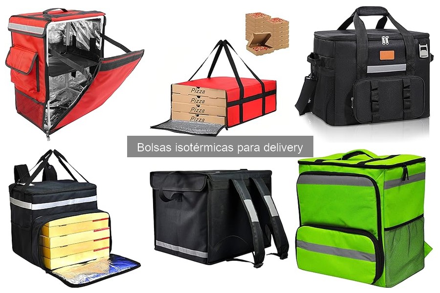 Dónde comprar bolsas isotérmicas para delivery fácilmente
