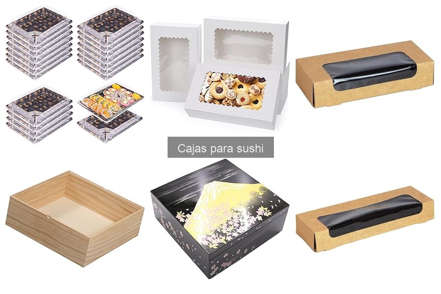 Dónde comprar cajas para sushi al por mayor y precios competitivos