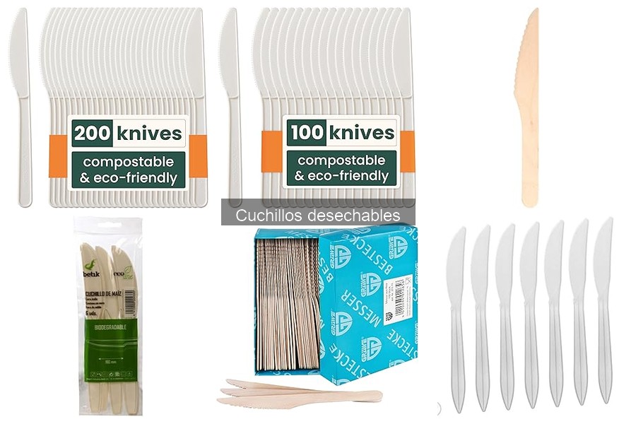 Dónde comprar cuchillos desechables para restaurantes
