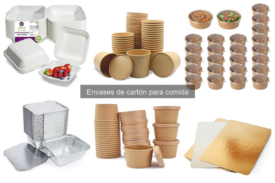 Dónde comprar envases de cartón para comida a buen precio