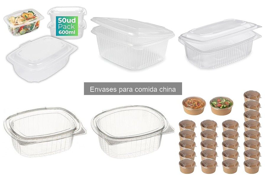 Dónde comprar envases para comida china a buen precio