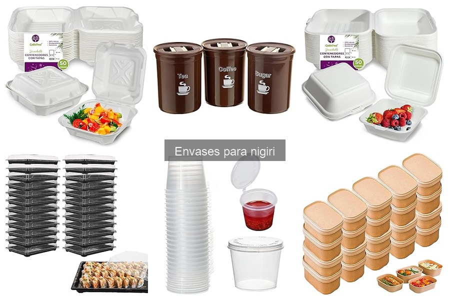 Dónde comprar envases para nigiri: Mejores opciones online