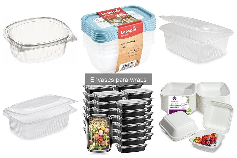 Dónde comprar envases para wraps al por mayor
