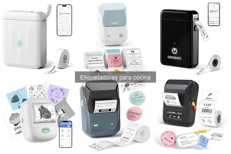 Dónde comprar etiquetadoras de cocina al mejor precio