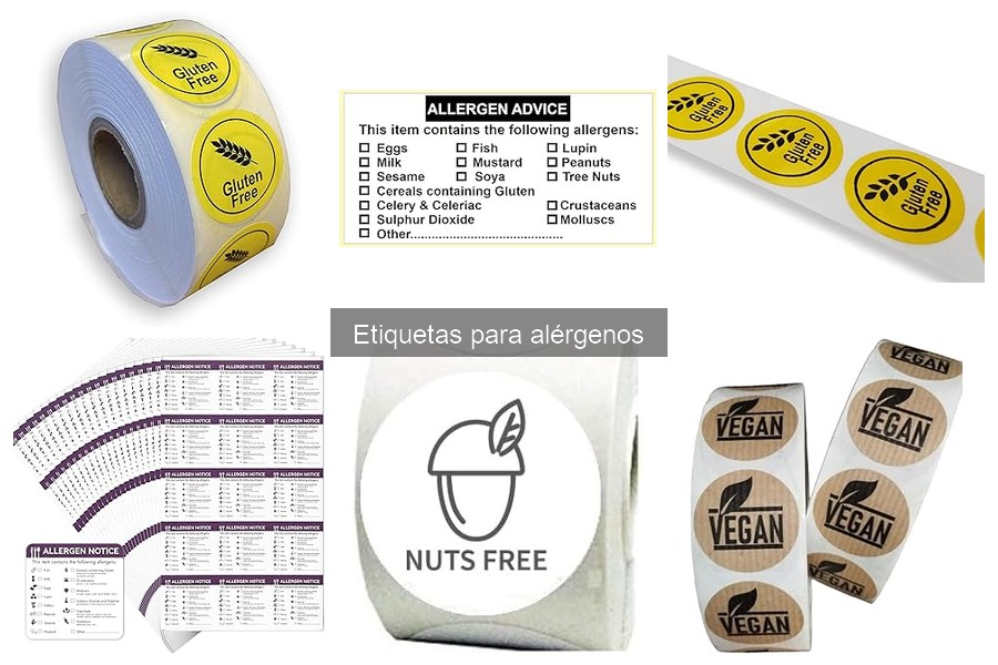 Dónde comprar etiquetas para alérgenos a buen precio