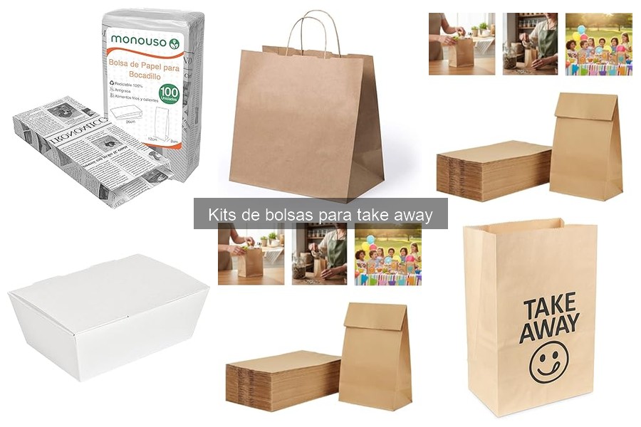 Dónde comprar kits de bolsas para take away online