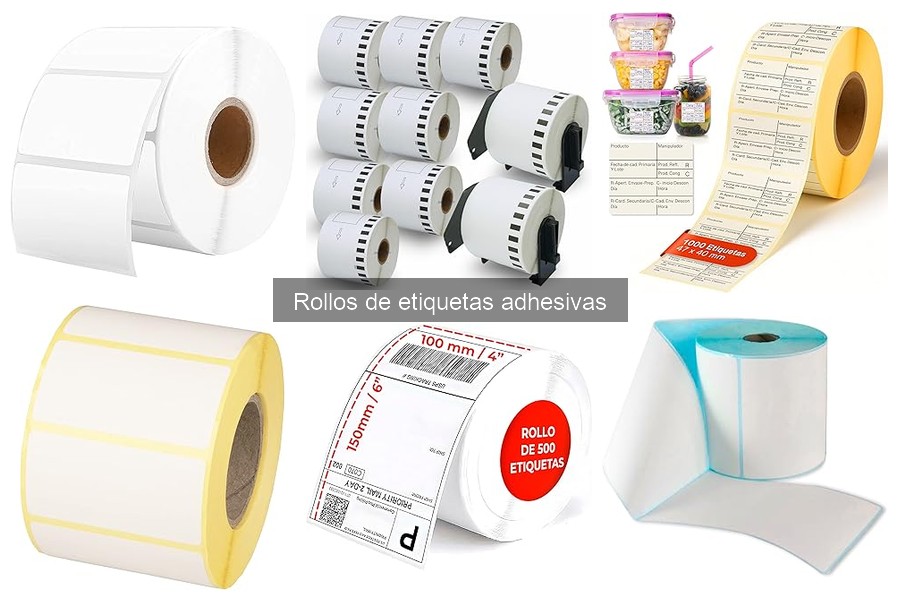¿Dónde comprar rollos de etiquetas adhesivas a buen precio?