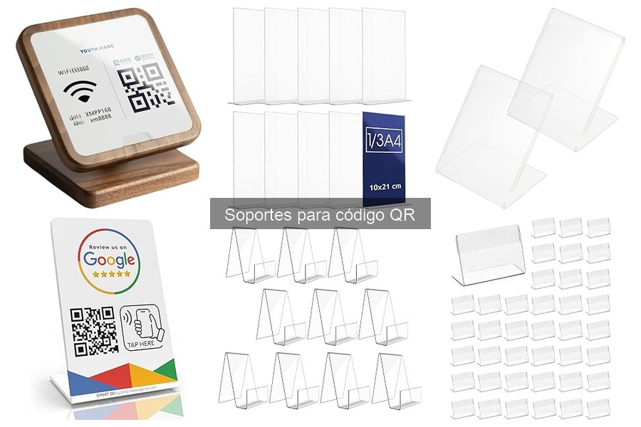 Dónde comprar soportes para códigos QR – Mejores tiendas