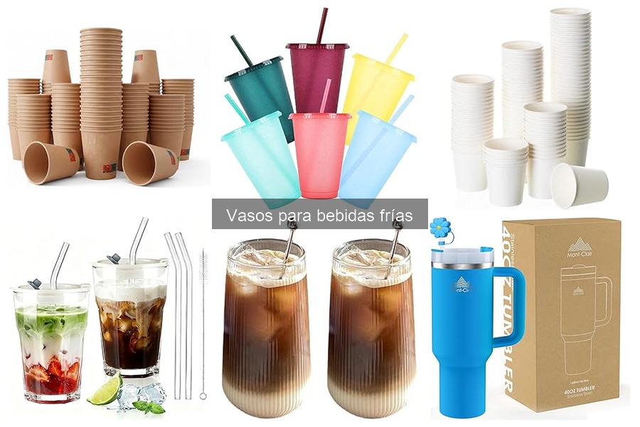 Dónde comprar vasos para bebidas frías a buen precio
