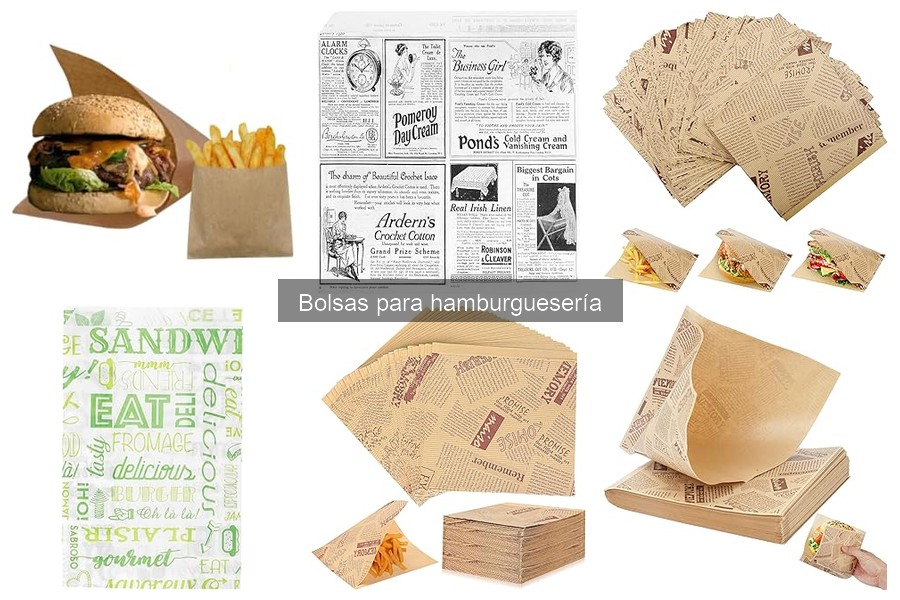 Eficacia de las bolsas para hamburguesas: ¿Previenen derrames?