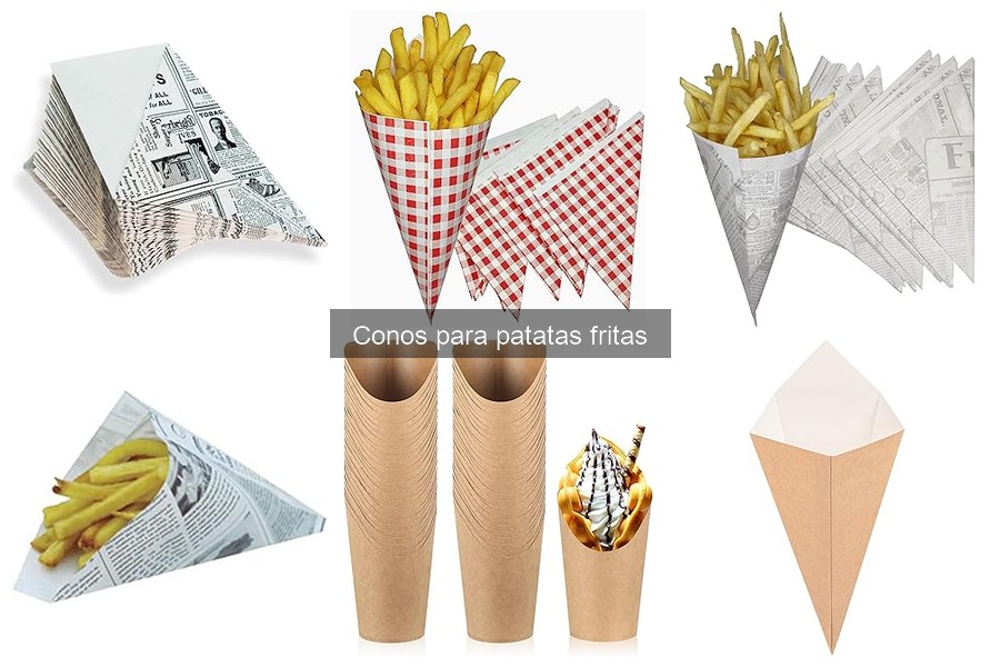 Elige los Mejores Conos para Patatas Fritas: Guía de Compra